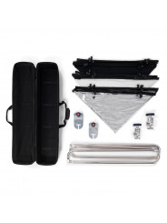 Pro Scrim All In One Kit 1.1 x 2 Medium Manfrotto -  2