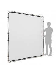 Pro Scrim All In One Kit 2 x 2 Large Manfrotto - Pro Scrim Stworzony, aby uchwycić wyobraźnię kreatywnych twórców obrazów Lekki,