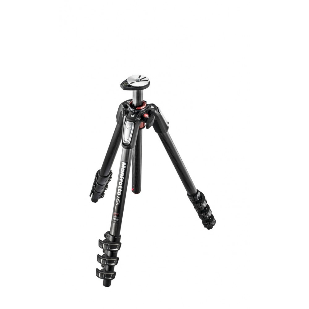 Statyw 055 XPRO Carbon 4 sek. Manfrotto - Fotografuj z nowych perspektyw dzięki systemowi kolumn 90° Szybka blokada zasilania za