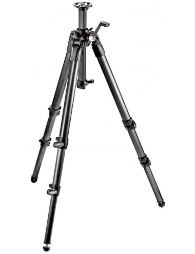 Statyw karbonowy 057 3 sekc. z kolumną na korbkę Manfrotto -  1